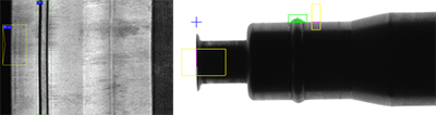 Oberflächenkontrolle Anwendungsbeispiele Sickenprüfung O-Ring Adapter